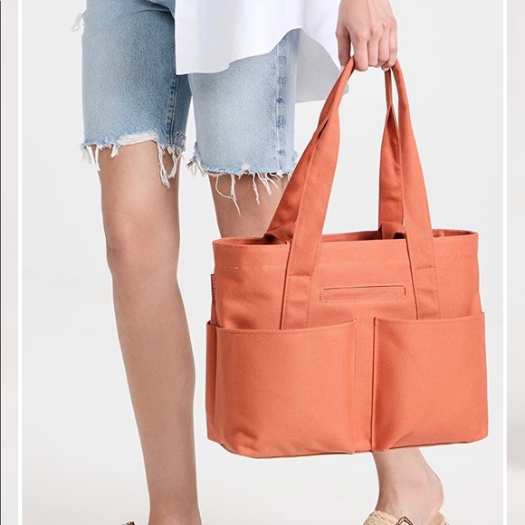 NWT Dagne Dover Small Vida Tote in Coyote - Picture 2 of 5